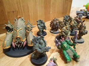 Death guard X10 models part  painted 40k age of sigma killteam warhammer 