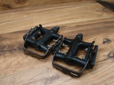 MTB 平底踏板 Shimano Deore LX PD-M550 VIA 日本 1990 年代 — 第 1/4 张图片