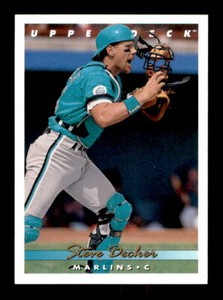 1993 Baseball Upper Deck Steve Decker Florida Marlins #744