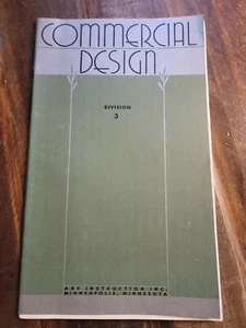 Commercial Design Division 3 Art Instruction 1945 Composition & Perspective - Picture 1 of 5