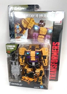 Transformers Generations combiner Wars Deluxe class Swindle NEW SEALED - Image 1 of 4