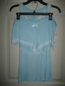 Nuevo HONEYDEW Intimates All American Shortie Sleep Set L Azul/Blanco Nuevo con Etiquetas - Imagen 1 de 10