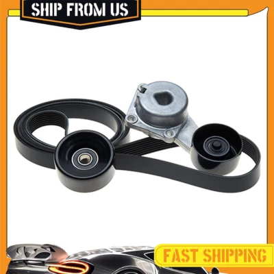 Kit de componentes de transmisión por correa Serpentine para Ford E-250 Econoline 1997-2001 Foto 1 de 4