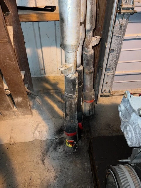 Ferrari 330 Exhasut System 1965 OEM, Abarth Co, *sin usar desde 1993* Foto 1 de 4