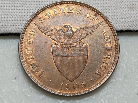 1905 1c US Philippines One Centavo Filipinas High Grade Cover