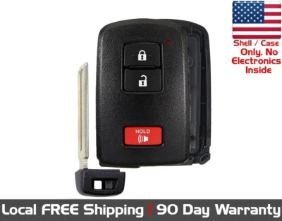 1x Llavero de repuesto de calidad nuevo CARCASA/ESTUCHE para vehículos Toyota seleccionados Foto 1 de 4