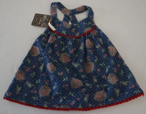 Matilda Jane Girl's Sz 2 Blue Cherry Print Sleeveless Dress - Picture 1 of 5