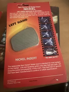 Spin Doctor RI Wedge Insert “Nickel Wedge” New! - Picture 1 of 2
