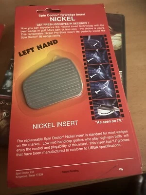 Spin Doctor RI Wedge Insert “Nickel  Wedge”  New! - Image 1 of 2