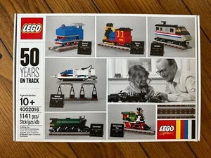 *NEW* Lego 4002016 Employee Exclusive 50 YEARS ON TRACK Train *RETIRED* - Picture 1 of 7
