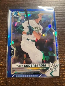 A131,960 - 2021 Bowman Chrome Sapphire Prospects #BCP51 Tyler Soderstrom - Picture 1 of 1