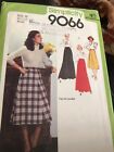 Simplicity Sewing Pattern 9066 Misses Skirt Two Lengths Gore Back Zipper Size 18