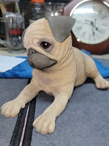 Danbury neuwertig ""A Cozy Christmas Eve"" Mops - Figur Hunde FROHE WEIHNACHTEN - Bild 1 von 17
