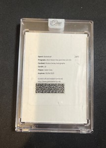 2022 Panini One and One (22-23) Jaden Ivey Rookie Jersey Autographs No.18