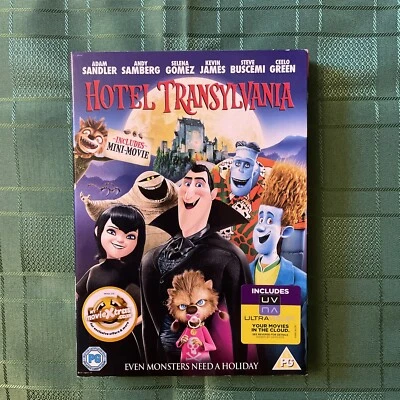 Hotel Transylvania DVD - Reg 2 - 2013 - Includes Mini- Movie. Adam Sandler  Ex/c - Image 1 of 4
