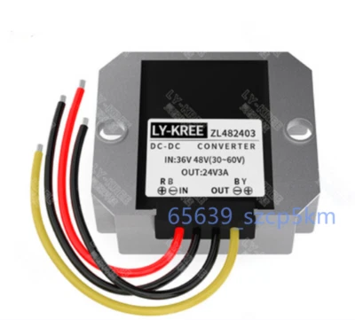 Waterproof Buck Converter Step Down Module Power Supply 36/48V to 24V 3A 72W  - Image 1 of 2