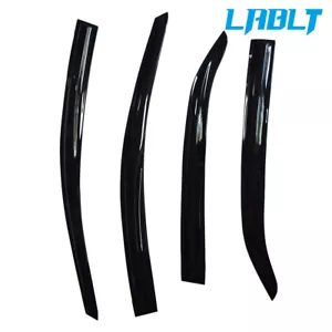 LABLT Window Visor Shade Rain Deflector Smoke Tint For 2014-2019 Toyota Corolla - Foto 1 di 8