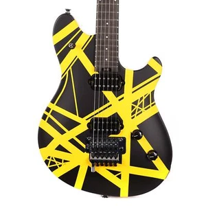 EVH Wolfgang Special Striped Black and Yellow - Picture 1 of 7