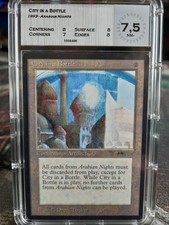 Mrm english city in a bottle grade 7,5 nm-mtg magic arabian nights