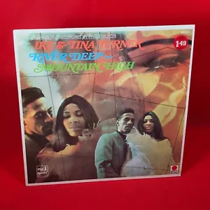 IKE & TINA TURNER River Deep Mountain High 1984 UK vinyl LP Phil Spector - Picture 1 of 4