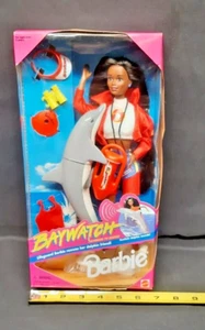 Reloj salvavidas Barbie AA 1994 vintage Barbie Mattel #13258 NUEVO EN CAJA - Imagen 1 de 10