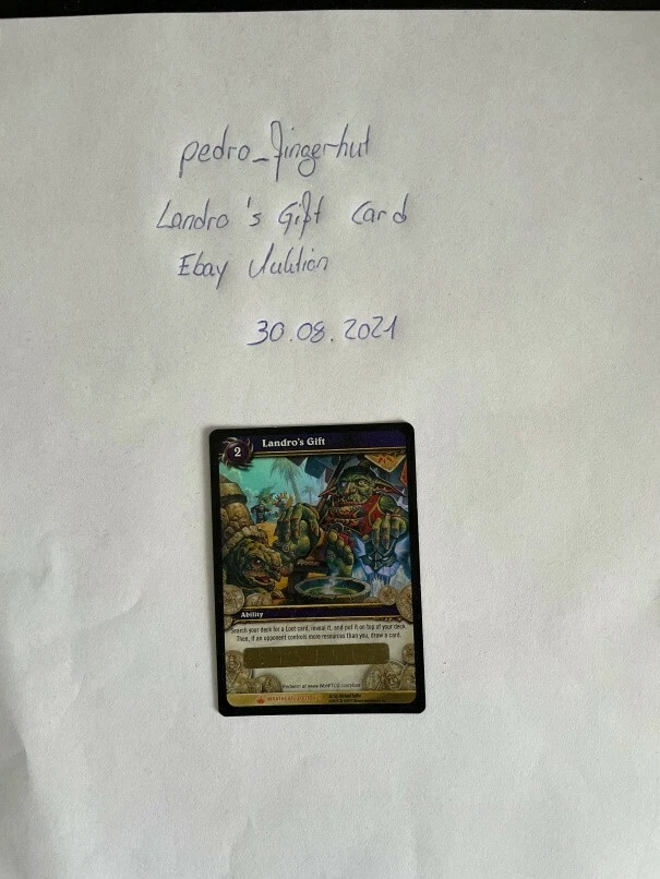WoW - Landros Geschenkkiste - Loot - Gift Box - SPEKTRALTIGER MOUNT? - Bild 1 von 1