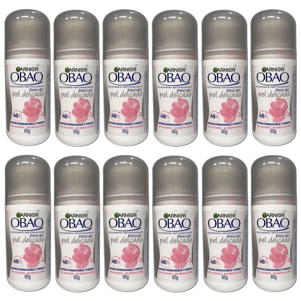 3x OBAO Garnier Deodorant Men Audaz Antiperspirant Roll on