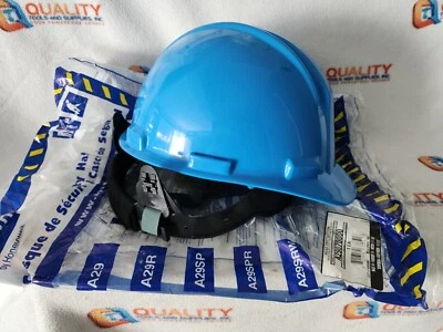 NORTH BY HONEYWELL A29070000 Hard Hat, 4-Point Pinlock Suspension, Blue - Image 1 of 4