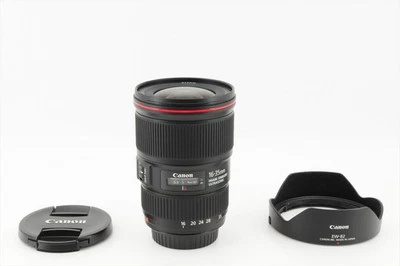 Canon EF 16-35mm f/4 L IS USM Objektiv + Gegenlichtblende Near Mint aus Japan #24530E - Bild 1 von 4