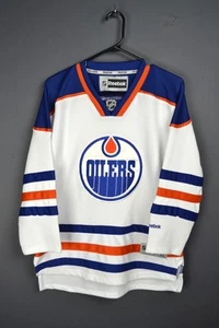 Camiseta deportiva Edmonton Oilers blanca Reebok talla L/XL - Imagen 1 de 7