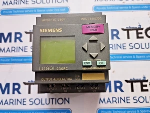 Siemens LOGO! Módulo lógico 230RC 6ED1052-1FB00-0BA6 6ED1 052-1FB00-0BA6 - Imagen 1 de 5