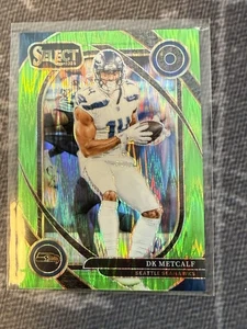 2024 Panini Select - Club Level DK Metcalf #251 Neon Green Shock Prizm /499 - Bild 1 von 2
