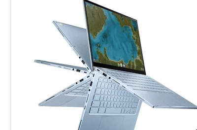 ASUS Chromebook Flip C433 2 In 1 Laptop, 14" Touchscreen - Image 1 of 4