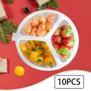 10x Snack Containers with Lids Compact Leakproof Snack Box Mini Food Storage - Picture 1 of 6