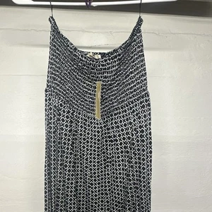 Michael Kors Women’s Small Black & White Maxi Long Dress - Picture 1 of 6
