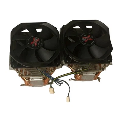 LOT OF 2 Zalman CNPS 11X Performa 120mm Long Life Bearing V-Shaped Dual Heat - Image 1 of 4
