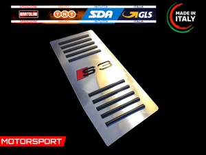 POGGIAPIEDE IN ACCIAIO INOX AUDI A3 S3 8P-8PA (2003-2013) - *NON ORIGINALE* - Foto 1 di 1