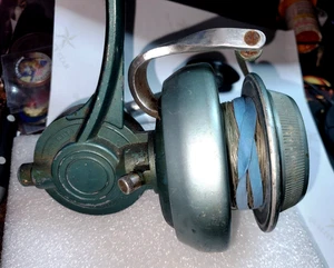Grampa's Vintage RU-PACIFIC Fishing Spinning Reel Brevete SGDG France Reel HTF - Picture 1 of 16