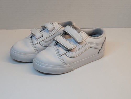 VANS Sneakers basse bianche unisex Oldol Skooliche classic bambin tag