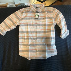 Tommy Hilfiger Big Boys Flag Blue S Long Sleeve - Picture 1 of 2