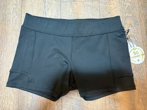 Tail Brand Tennis shorts black UPG 50 Compression Tennis Shortie Size Large - Picture 1 of 7
