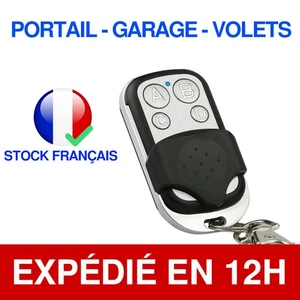 Télécommande Copieuse de Signal Pour Portail Porte de Garage Universelle 433Mhz - Imagen 1 de 13