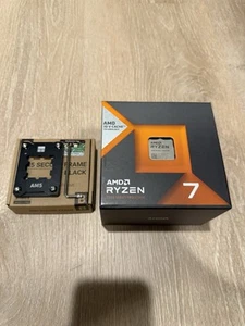 AMD Ryzen 7 7800X3D 8-Cores 4.2GHz Socket AM5 Gaming CPU Processor LIGHTLY USED - Afbeelding 1 van 10