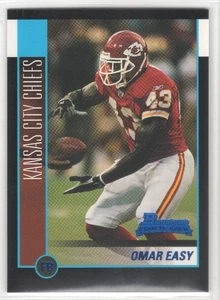 2002 Bowman OMAR EASY Blue Parallel Rookie card #196 - Picture 1 of 2