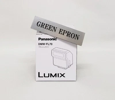 Panasonic Flash light DMW-FL70-K Black for DMC-GM5/DMC-GM5K/LX100 Camera Item - Image 1 of 4