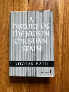 A History Of The Jews in Christian Spain 1 Yitzhak Baer HC DJ Pls Read - Bild 1 von 7