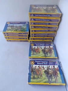 ITALERI Napoleonic Wars 1815 French Line Guard Artillery x4 General Staff x11 - Picture 1 of 3