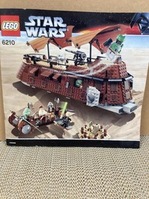 LEGO--Star Wars: Jabba's Sail Barge--(6210)--(Many Parts)--Original Booklet