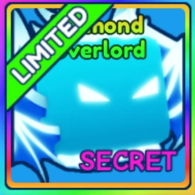 SECRET Diamond Overlord (Max Level/Team Up V) Bubblegum Simulator Infinity. BGSI