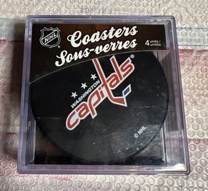 Washington Capitals Logo Neuheit Untersetzer 4er Set - Bild 1 von 3